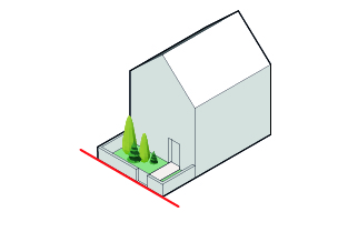 Small front garden