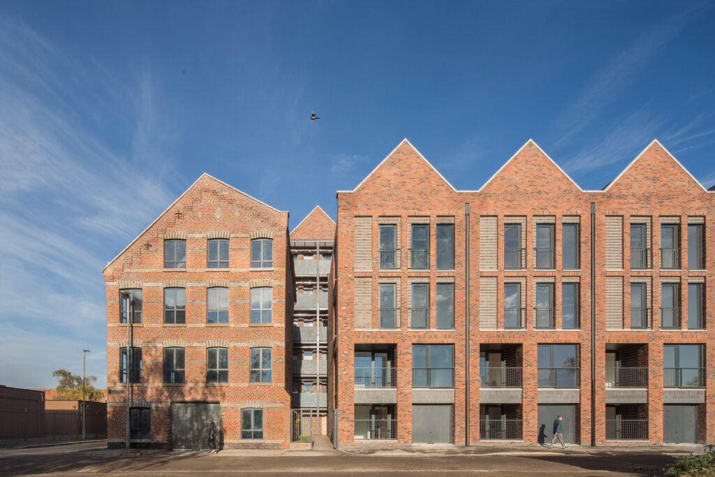 Photograph showing the Warehaus project by OMI Architects